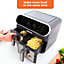 Geepas Vortex 8L Dual Basket Air Fryer 8-in-1 Digital Convection Air Fryer Toaster Oven
