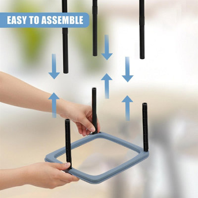GEEZY Collapsible Bin Bag Holder Stand 60L Camping Waste Disposal ...