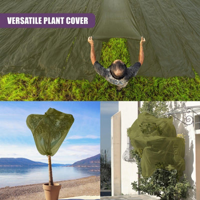 GEEZY Garden Fleece Frost Blanket for Plants 1x10m Winter Plant