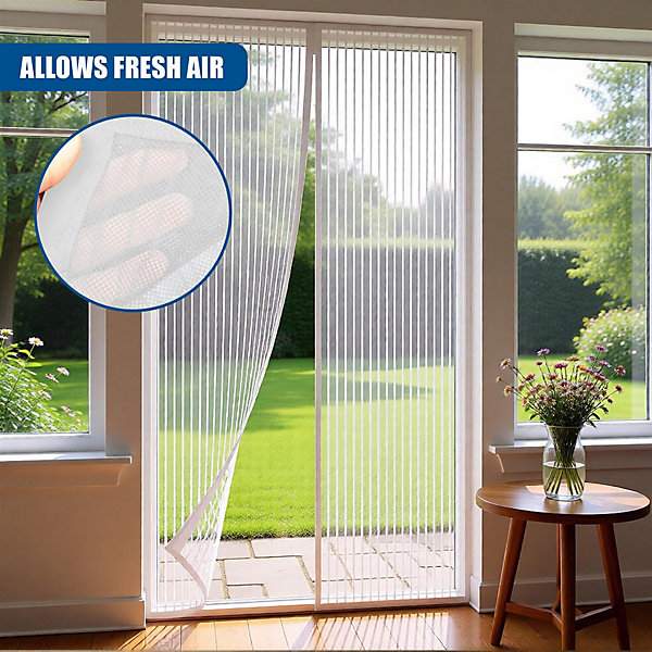 Magnetic Mosquito Door Screen Mesh Curtain with Magnetic Fastener for Home Sliding Doors from Other Building Supplies - price 28.58 Magnetic Mosquito Door Screen Mesh Curtain with Magnetic Fastener for Home Sliding Doors from Other Building Supplies - price 28.58
