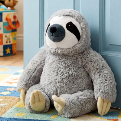 GEEZY Plush Sloth Animal Door Stop Weighted Soft Novelty Floor Door ...