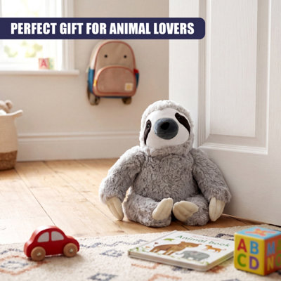 GEEZY Plush Sloth Animal Door Stop Weighted Soft Novelty Floor Door ...