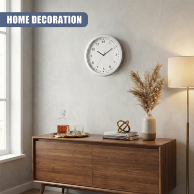 GEEZY Secret Safe Wall Clock Hidden Compartment Money Storage Box ...