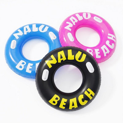 GEEZY Set of 3 Inflatable Turbo Tyre Swimming Ring 47