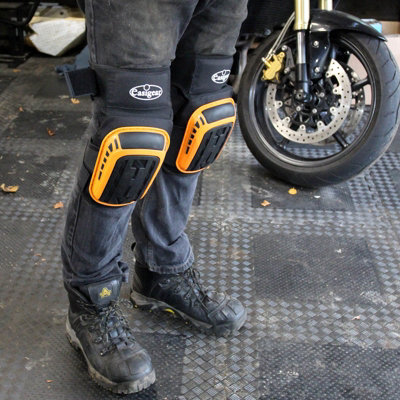 Gel Knee Pads Heavy Duty Guards Comfort Protection for Home Workshop Garden - 3