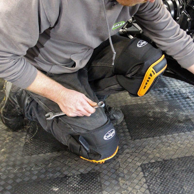 Gel Knee Pads Heavy Duty Guards Comfort Protection for Home Workshop Garden - 4