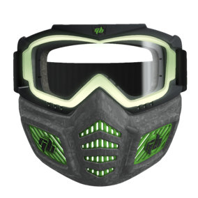GelBlaster Elite Facemask accessory with glow eye ring