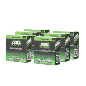 Gelblaster Gellets 6 pack -Green