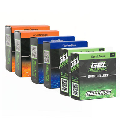 Gelblaster Gellets 6 pack  - Mix