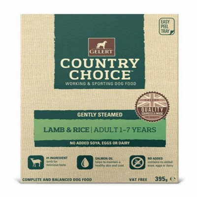 Gelert Country Choice Tray Lamb 395g x 10 Price Comparisons | Compare The Build