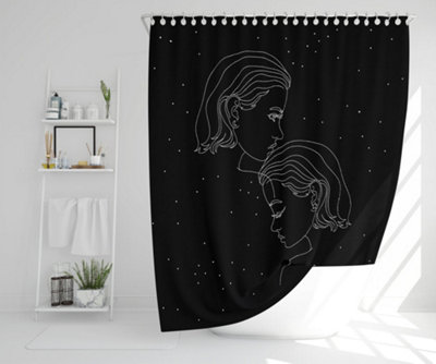 Gemini zodiac sign (shower curtain) / Default Title Price Comparisons | Compare The Build