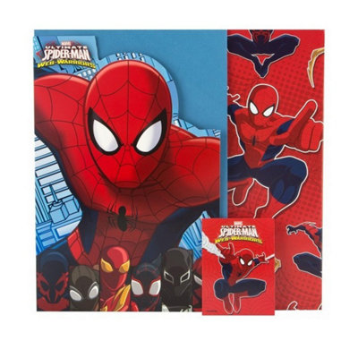 Gemma International Gift Wrap Set Blue/Red (One Size)