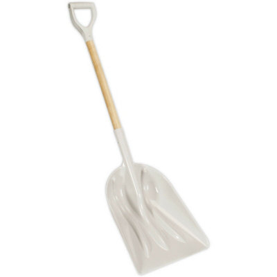 General Purpose Wooden Shovel - 900mm Handle - Heavy Duty Composite Head