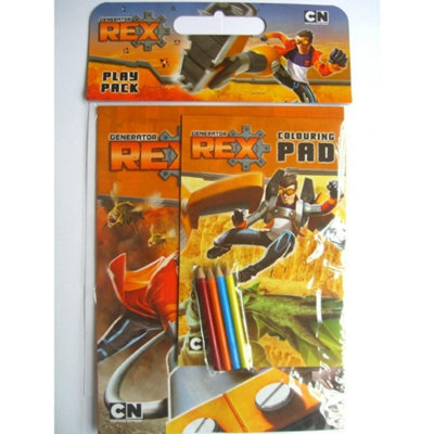 Generator Rex Characters Colouring Set Multicoloured (One Size)