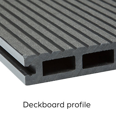 Ebony Composite Deckboard image 1 Deckboard Profile