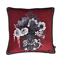Generou Elephant Luxe Velvet Filled Cushion