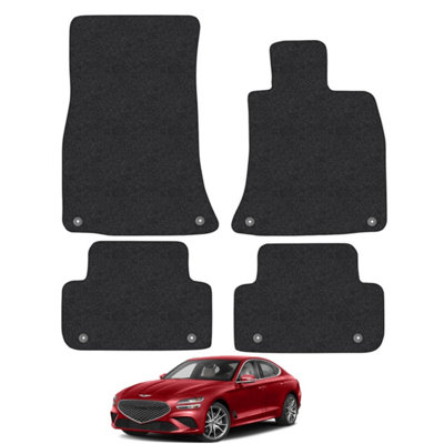 Genesis G70 2021-Onwards Car Floor Mats Carpet Tailored Fit Set Anti-Slip 4pcs