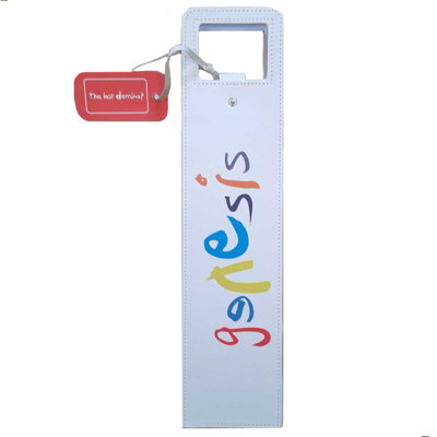 Genesis Logo Bottle Bag White (One Size)