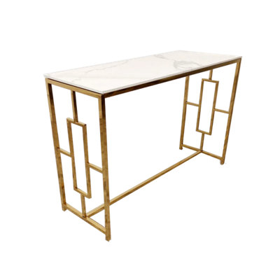 Geo Console Table / A Fusion of Functionality and Style