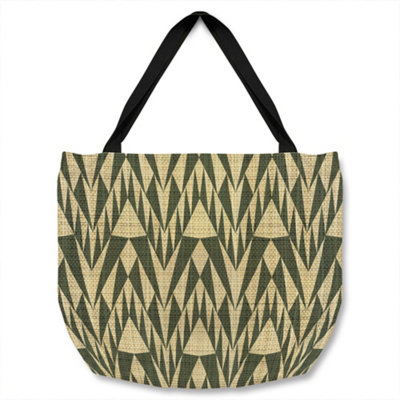 Geo Pattern Tote bat Designer Style