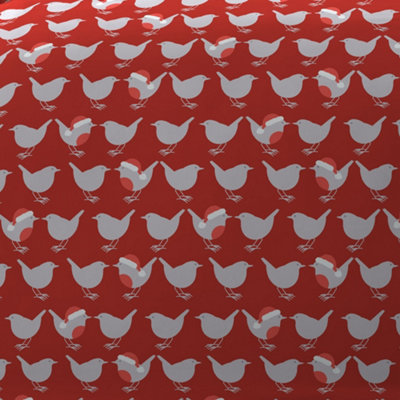 Geo Robin Festive Robin Reversible Duvet Cover Set