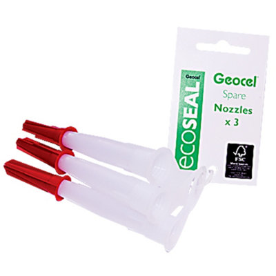 Geocel ecoSEAL Spare Nozzles 3 Pack