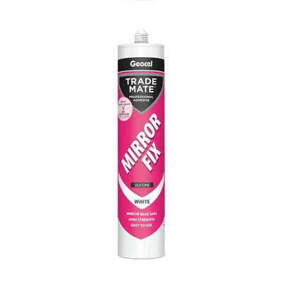Geocel Trade Mate Mirror Fix 310ml Cartridge - White