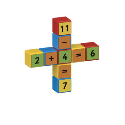 Geomag Magicube Magnetic Shapes Maths Builder - 55 Pieces