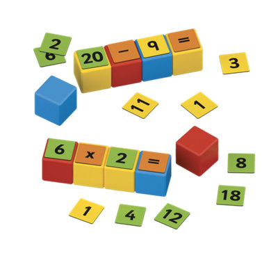 Geomag Magicube Magnetic Shapes Maths Builder - 61 Pieces