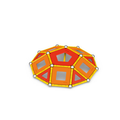 Set De Constructii Magnetic, Geomag, 114 Piese Classic Panels Green Line 473