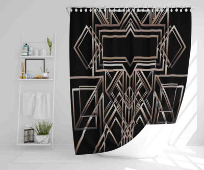 Geometric Art (Shower Curtain) / Default Title