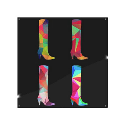 Geometric Boots Splash Back designer style