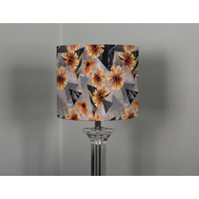 Geometric floral shapes (Ceiling & Lamp Shade) / 45cm x 26cm / Ceiling Shade