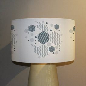 Geometric graphic 1960s (Ceiling & Lamp Shade) / 25cm x 22cm / Ceiling Shade