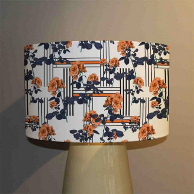 Geometric Lines & Flowers (Ceiling & Lamp Shade) / 45cm x 26cm ...