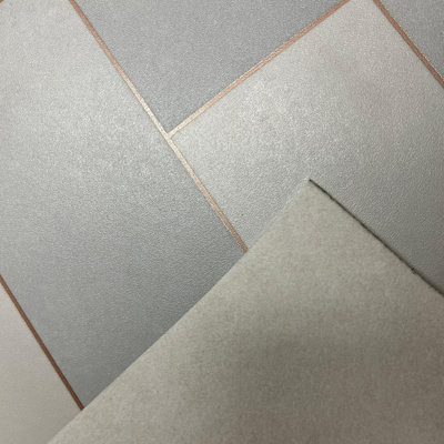 Geometric Modern Vinyl Bathroom & Bedroom Decor Abstract Entryway Feature Herringbone Design-2WX5L - 6