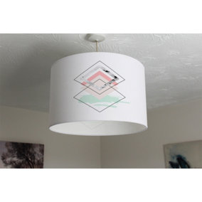 Geometric Overlays (Ceiling & Lamp Shade) / 45cm x 26cm / Ceiling Shade