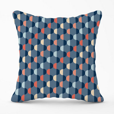 Geometric Pattern Outdoor Cushion 45cm x 45cm