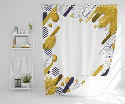 Geometric Pattern (Shower Curtain) / Default Title Price Comparisons | Compare The Build