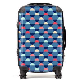 Geometric Pattern Suitcase - Cabin