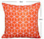 Geometric Scatter Outdoor Cushion - Pack of 2 - Polyster - H10 x W45 x L45 cm - Orange