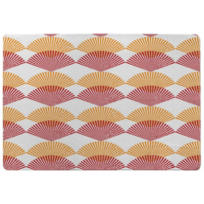 Geometric Sea Shells Special Soft Home Rug