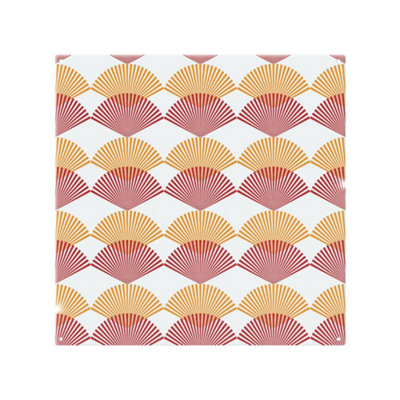 Geometric Sea Shells Splash Back designer style