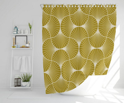 Geometric Shells (Shower Curtain) / Default Title Price Comparisons | Compare The Build