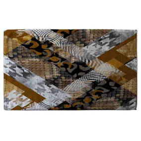 Geometric Snake Skin & Patterns (Bath Towel) / Default Title