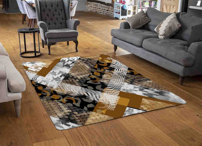 Geometric Snake Skin & Patterns Special Soft Home Rug