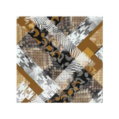 Geometric Snake Skin & Patterns Splash Back designer style