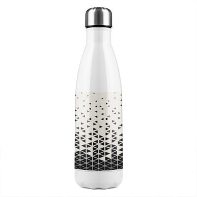 Geometric Triangles Stainless Steel Bottle Designer Style
