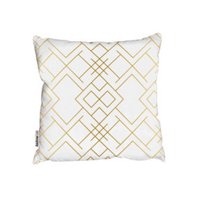 Geometric with rhombus and nodes (Outdoor Cushion) / 60cm x 60cm