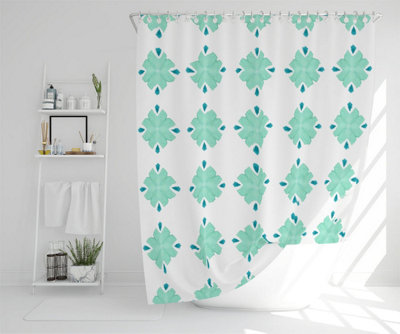 Geometric Zig Zag (Shower Curtain) / Default Title - 4